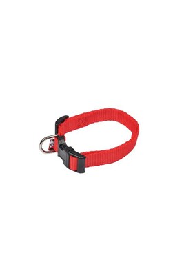 Collier harnais et laisse pour petits animaux Love story collier reglable en pp de 25 a 35cm*largeur 10mm - rouge
