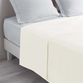 Lenzuolo Piano Biolina Ocre 100% Cotone Bio - 180x290 Cm, Per 1 Persona - Foto 2