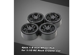 Circuit voitures AUCUNE 4pcs 1.9 pouces moyeu de roue beadlock jante de roue pour 1:10 rc rock crawler axial rc car