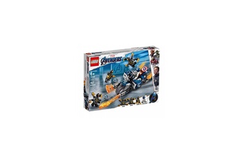 Lego Lego 76123 captain america et l attaque des outriders marvel avengers