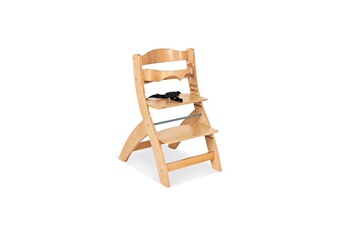 Chaises hautes et réhausseurs bébé Pinolino Chaise haute en bois naturel thilo