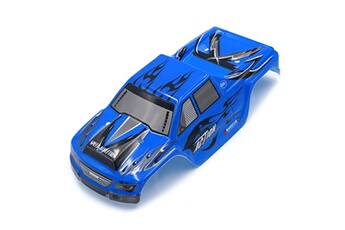Circuit voitures AUCUNE Car shell shell cover case for wltoys a979 a979-04 1:18 rc car upgraded part bleu