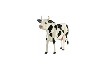 Peluches Hansa Peluches G?antes Hansa peluche geante vache noire et blanche 92cmh 122cml