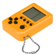 Rétrogaming GENERIQUE Mini Retro Tetris Console de jeux étudiants Pendentif Machines de loisirs