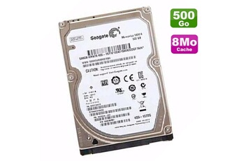 Disque Dur Interne Seagate Disque Dur 500Go Sata 2.5" Seagate Momentus 5400.6 St9500325Asg 9Kag34-043 8Mo