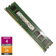 Samsung Barrette Mémoire 4Go Ram Ddr3 M378B5173Qh0-Ck0 Dimm Pc3-12800U