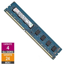 Barrette Mémoire 4Go RAM DDR3 HMT351U6CFR8C-H9 DIMM PC3-10600U