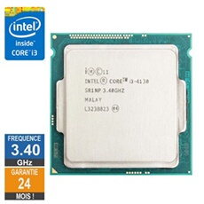 Processeur Core I3-4130 3.40GHz SR1NP FCLGA1150 3Mo