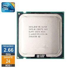 Processeur Core 2 Duo E6750 2.66GHz SLA9V PLGA775 4Mo