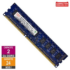 Barrette Mémoire 2Go RAM DDR3 HMT125U7TFR8C-H9 PC3-10600E 1333MHz 2Rx8