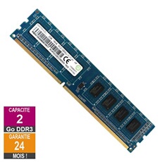 Barrette Mémoire 2Go RAM DDR3 RMR5030ED58E8W-1600 PC3-12800U 1600MHz 1Rx8