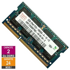 Barrette Mémoire 2Go RAM DDR3 HMT125S6BFR8C-H9 SO-DIMM PC3-10600 1333MHz 2Rx8