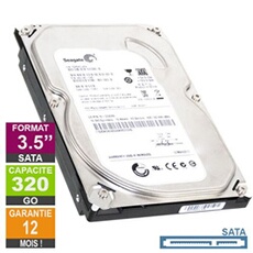 Seagate Disque Dur 320Go Sata 3.5 Barracuda 7200.12 St3320418As 7200Rpm 16Mo