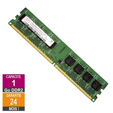 Barrette Mémoire 1Go RAM DDR2 HYMP512U64CP8-Y5 DIMM PC2-5300U