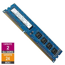 Barrette Mémoire 2Go RAM DDR3 HMT325U6BFR8C-H9 PC3-10600U 1333MHz 1Rx8