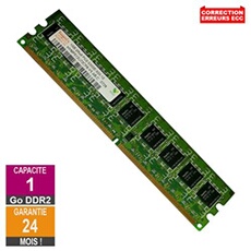 Barrette Mémoire 1Go RAM DDR2 HYMP512U72CP8-Y5 DIMM PC2-5300E