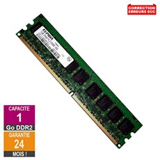 Barrette Mémoire 1Go RAM DDR2 EBE11ED8AGWA-6E-E DIMM PC2-5300E