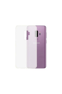 Coque et étui téléphone mobile KSIX Coque Ultra Fine en TPU Flex pour Samsung Galaxy S9+ - Transparente