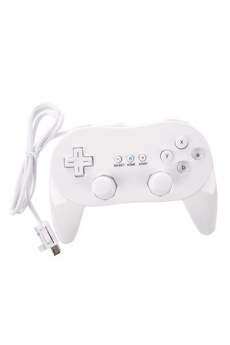 Manette console Classique Controller Controleur REMOTE Pour Wii Blanc