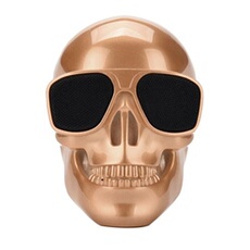 GENERIQUE - Enceinte Bluetooth Portable - Skull - Stéréo - Son HD