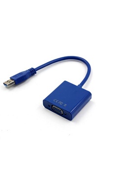 USB 3.0 vers VGA multi-écran Adaptateur Convertisseur vidéo externe Carte graphique