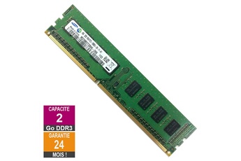 Barrette Mémoire Samsung Barrette Mémoire 2Go Ram Ddr3 Samsung M378B5773Dh0-Ch9 Pc3-10600U 1333Mhz 1Rx8