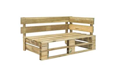 Banc De Jardin Vidaxl Banc D 39 Angle Palette De Jardin Bois Darty Banc De Jardin Vidaxl Banc D 39 Angle Palette De Jardin Bois Darty