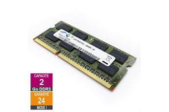Barrette Mémoire Samsung Barrette Mémoire 2Go Ram Ddr3 Samsung M471B5673Fh0-Ch9 So-Dimm Pc3-10600 1333Mhz 2Rx8