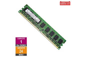 Barrette Mémoire Samsung Barrette Mémoire 1Go Ram Ddr2 Samsung M391T2953Ez3-Ce6 Dimm Pc2-5300E