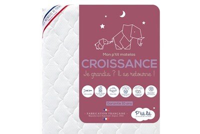 Matelas Bebe P Tit Lit P Tit Lit Matelas Bebe Croissance 60x1 Cm Evolutif 1 Face Matelas Bebe P Tit Lit P Tit Lit Matelas Bebe Croissance 60x1 Cm Evolutif 1 Face