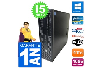 PC De Bureau HP PC HP Elitedesk 800 G1 Core i5-4570 Ram 16Go Disque Dur 1To Windows 10 WiFi