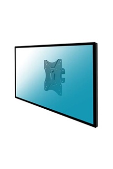 KIMEX Support mural pour écran plat - Kit de montage (support mural) articulating TV acier noir Taille d'écran : 23"-42"