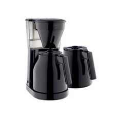 Easy Therm II - Cafetiere filtre 1L - 1050 W + 2eme verseuse - Noir