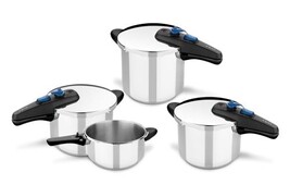 Marmite Express Fagor Acier Inoxydable 18/10 4 Litres Ø23 Cm – Autocuiseur Rapide Robuste Avec Poignées Bakélite Pour Tous Feux