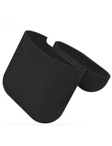 Coque et étui téléphone mobile GENERIQUE Coque en silicone anti-choc pour Apple AirPods Charging Case noir
