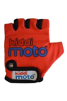 gants vélo kiddimoto glv001m gants uni, rouge, taille m