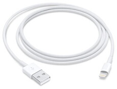 Cable USB Lightning Chargeur COMPATIBLES Apple iPhone 2 Metres