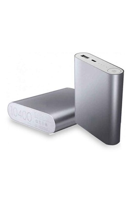 Batterie externe portable Powerbank 10400 mah - Silver - Charge ultra rapide