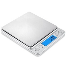 Balance de Précision, 500g/0.01g, Balance de Cuisine, Balance de Précision Cuisine avec Fonction Tare et Compte, Balance de Bijoux