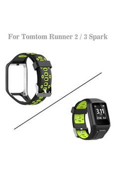 Pour Tomtom Runner 2/3 Spark / 3 Remplacement du sport montre en silicone bracelet