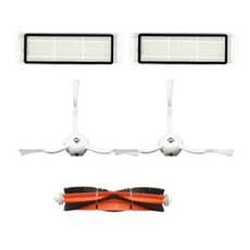 GENERIQUE - Kit Accessoires Aspirateur - Filtres HEPA et Brosse Latérale pour Xiaomi 1S et Roborock T65 S6