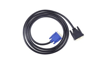 Ineck Câbles vidéo Cable ecran dvi 24+5 vers vga - dvi-i (male) hd15 1,8 metres cordon