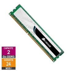 Barrette Mémoire Corsair Barrette Mémoire 2Go Ram Ddr3 Corsair Cmv4Gx3M2A1333C9 Dimm Pc3-10600U