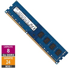 Barrette Mémoire 8Go RAM DDR3 HMT41GU6MFR8C-PB DIMM PC3-12800U