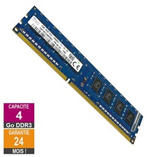Barrette Mémoire 4Go RAM DDR3 HMT451U6BFR8C-PB DIMM PC3-12800U