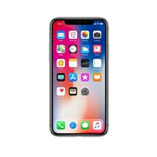 iPhone X - 4G smartphone / Mémoire interne 64 Go - écran OEL - 5.8" - 2436 x 1125 pixels - 2x caméras arrière 12 MP, 12 MP - 2x front cameras 7 MP -