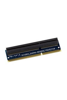 Accessoire réseau Kalea-Informatique Adaptateur Riser Equerre pour barrettes type DDR3. Orientation inversée