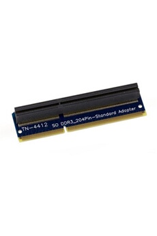 Accessoire réseau Kalea-Informatique Adaptateur Riser Equerre pour barrettes type DDR3. Orientation standard