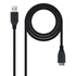 NANOCABLE - 10.01.0801-BK, 3.0 (3.1 Gen 1) , USB A, USB B, Maschio / maschio, Dr NANOCABLE - 10.01.0801-BK, 3.0 (3.1 Gen 1) , USB A, USB B, Maschio / maschio, Dr