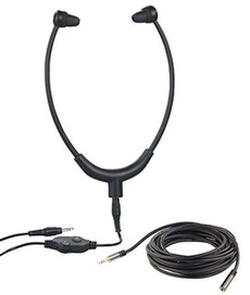 Casque audio NEWGEN MEDICALS Casque filaire pour TV & musique KH-100, jusqu'à 117 dB + rallonge 5m
